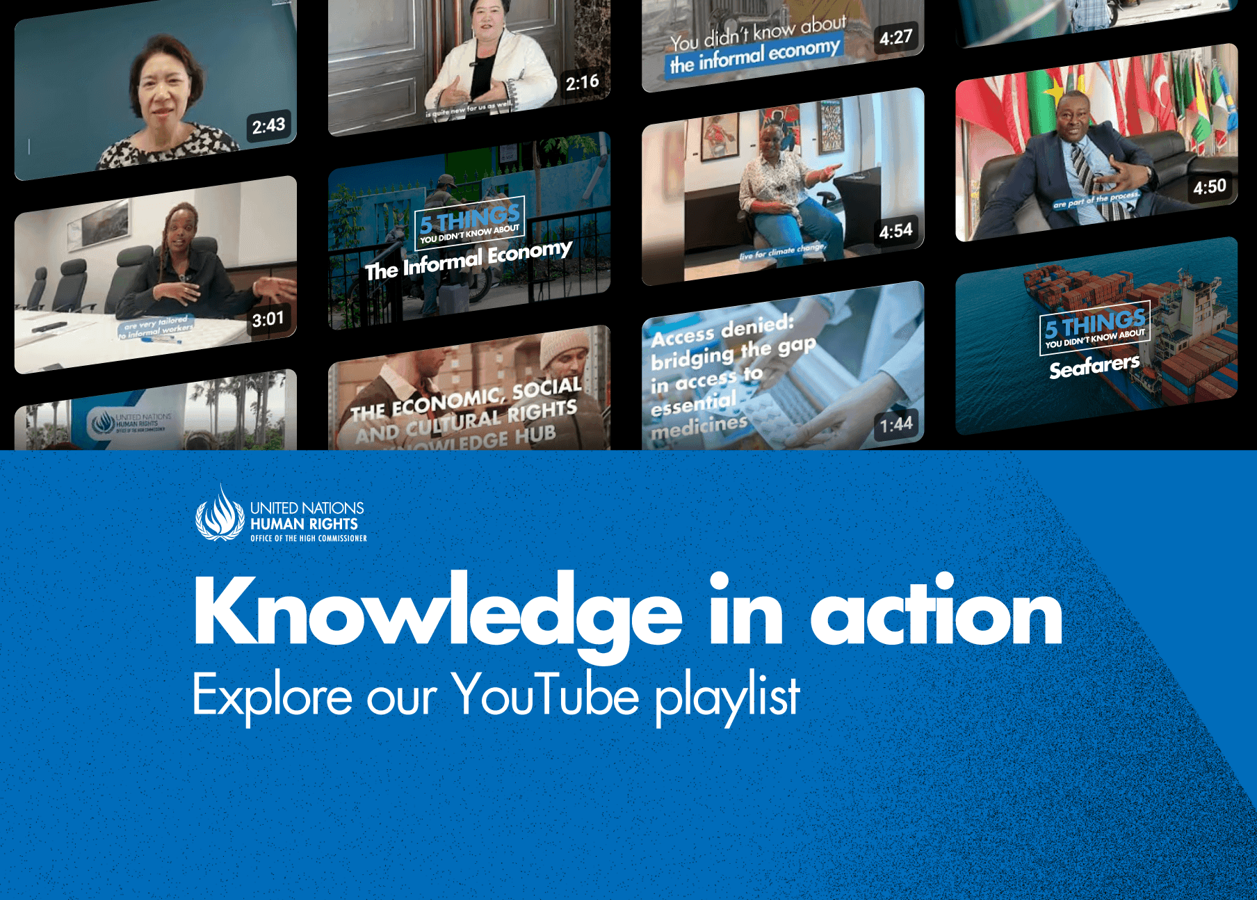 Economic, Social and Cultural Rights YouTube Playlist