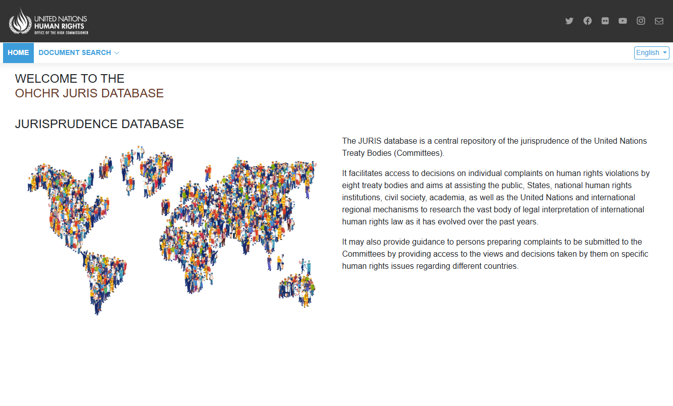OHCHR Jurisprudence Database